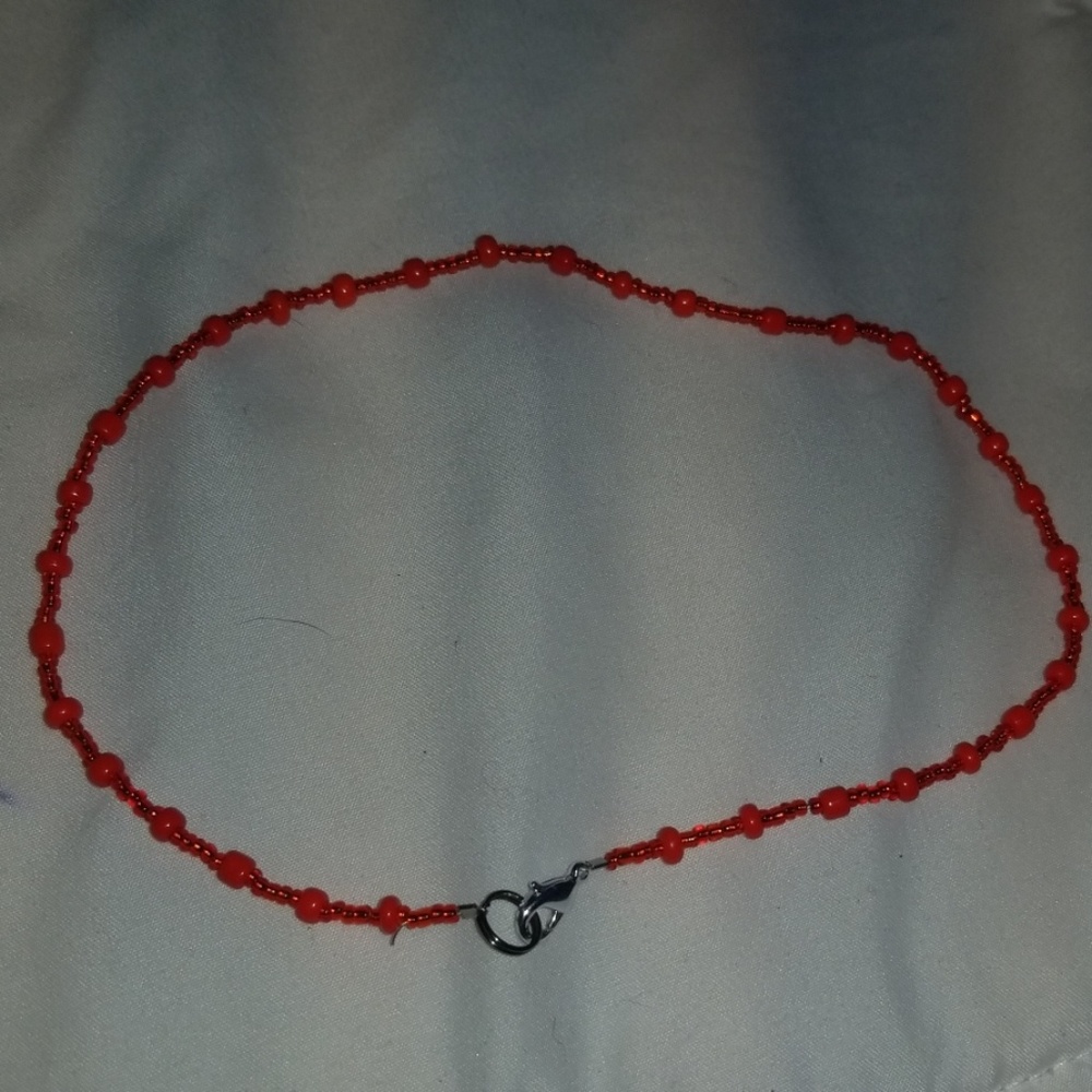red necklace!